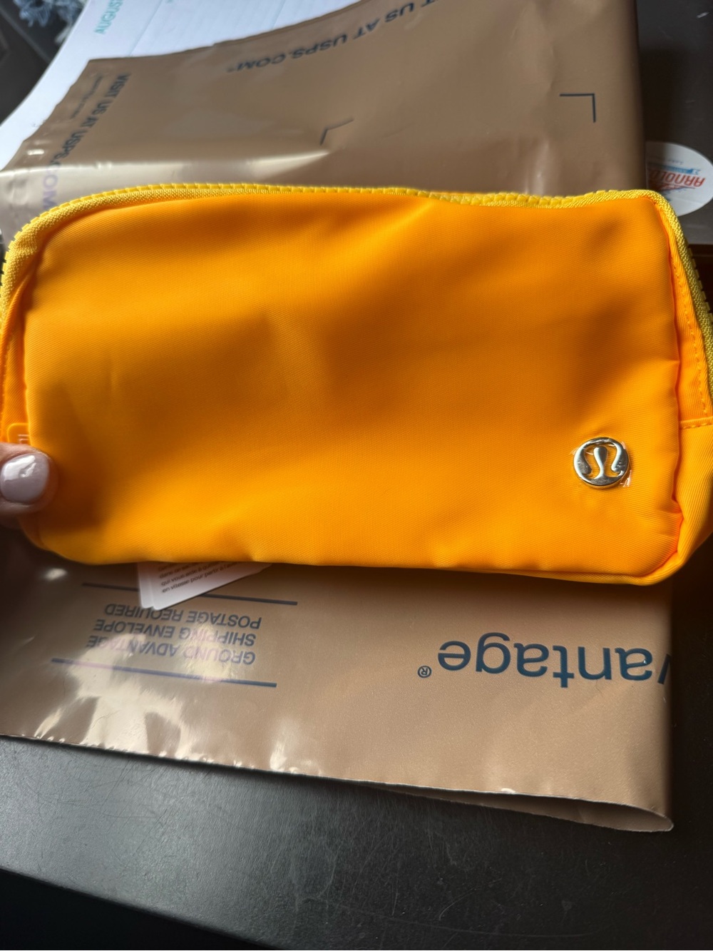 lululemon athletica Yellowish orange Zip everywhere belt bag